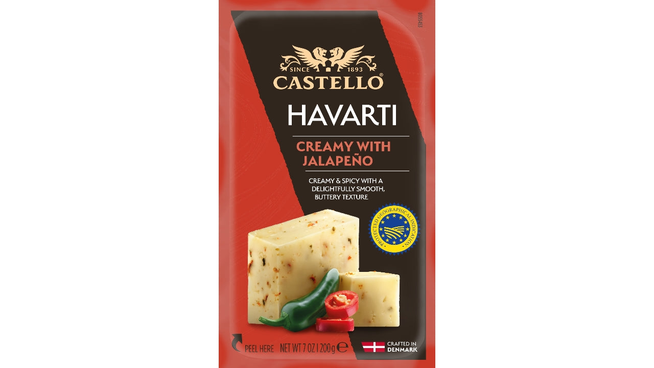 Havarti med jalapeño 200g