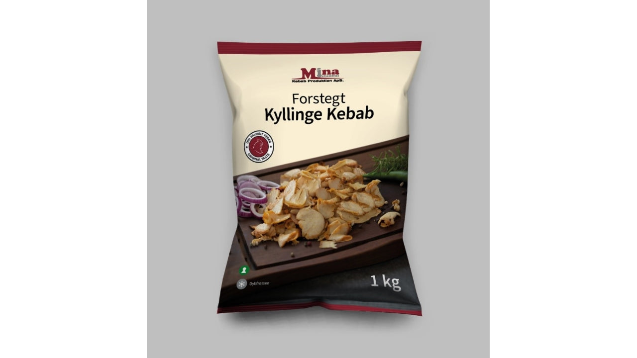 Kebab kylling forstegt 1kg