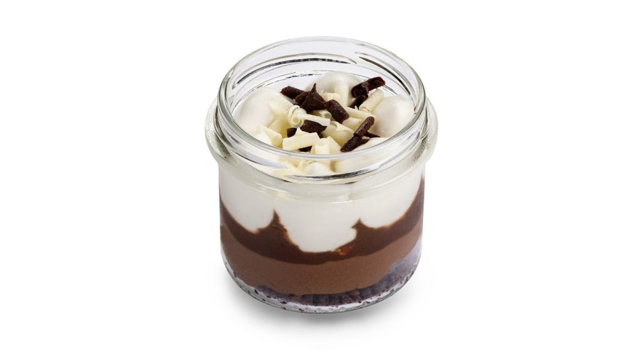 Chokolademousse i glas 6x80g