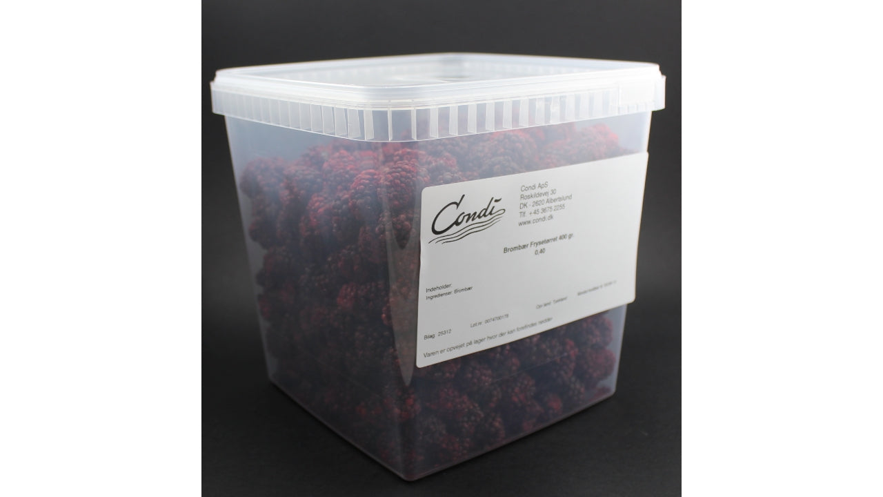 Brombær hele frysetørret 400g