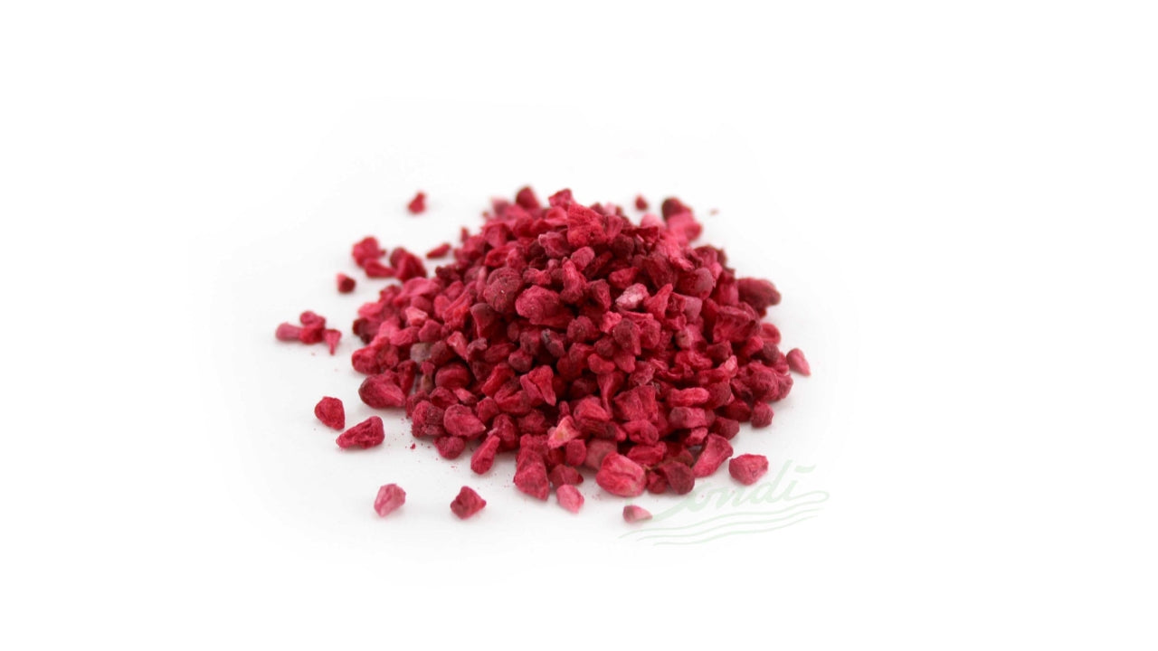 Frysetørret hindbær 350g