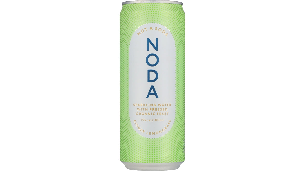 Øko Noda ingefær citrongræs 24x33cl