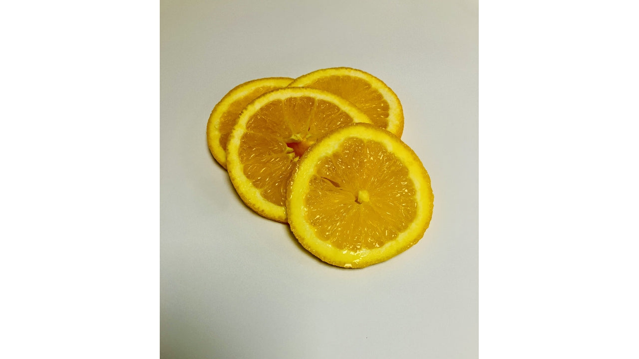 Øko appelsin med skræl skiver 1kg
