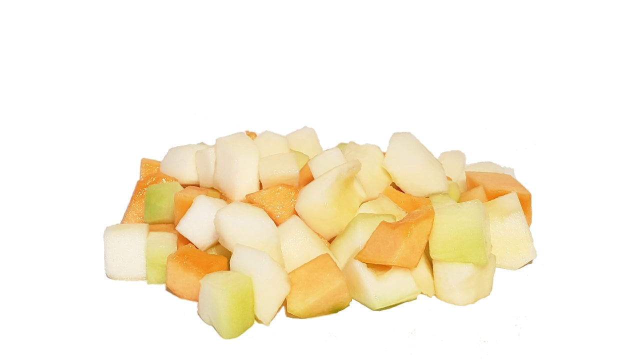 Frugtsalat håndskåret 1kg (8)