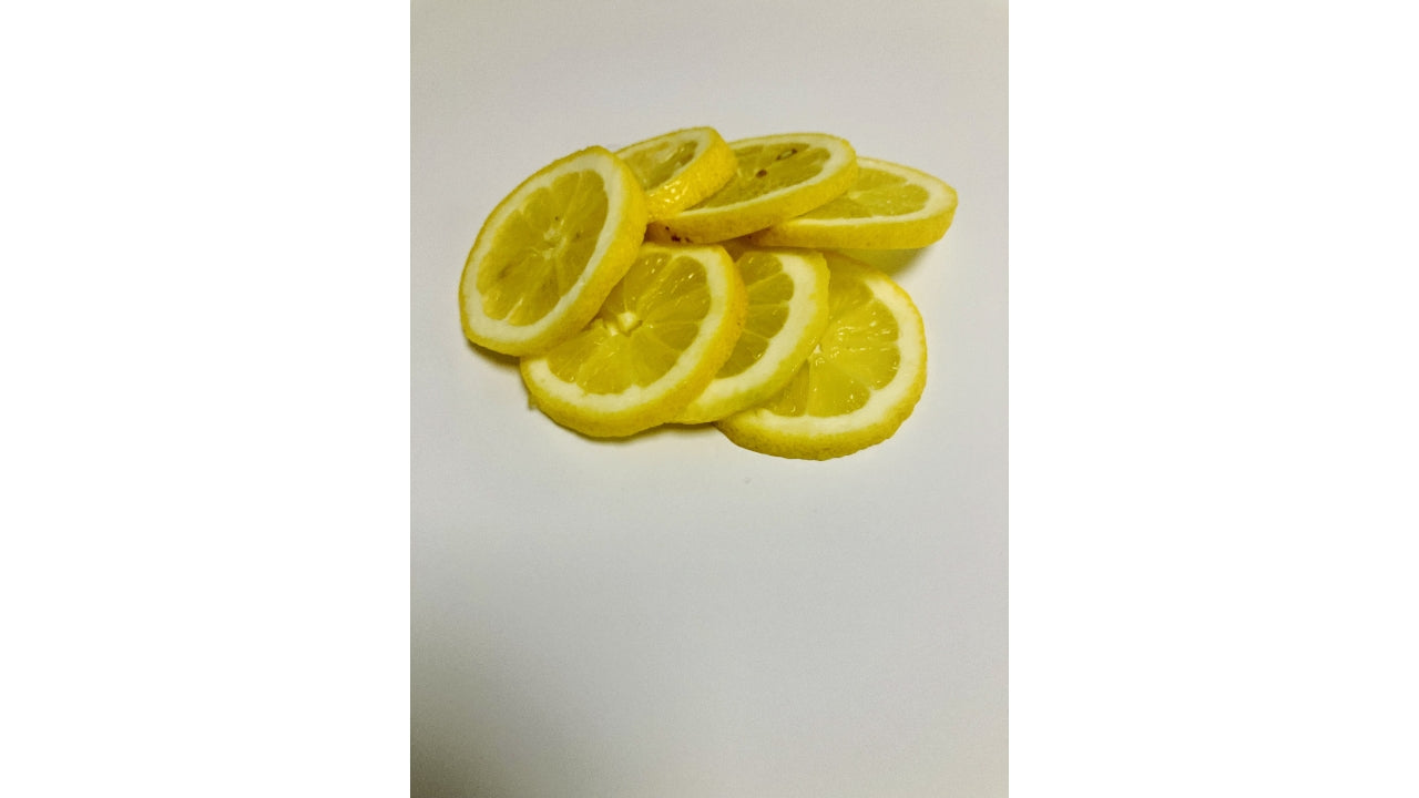 Øko Citron med skræl skiver 1kg