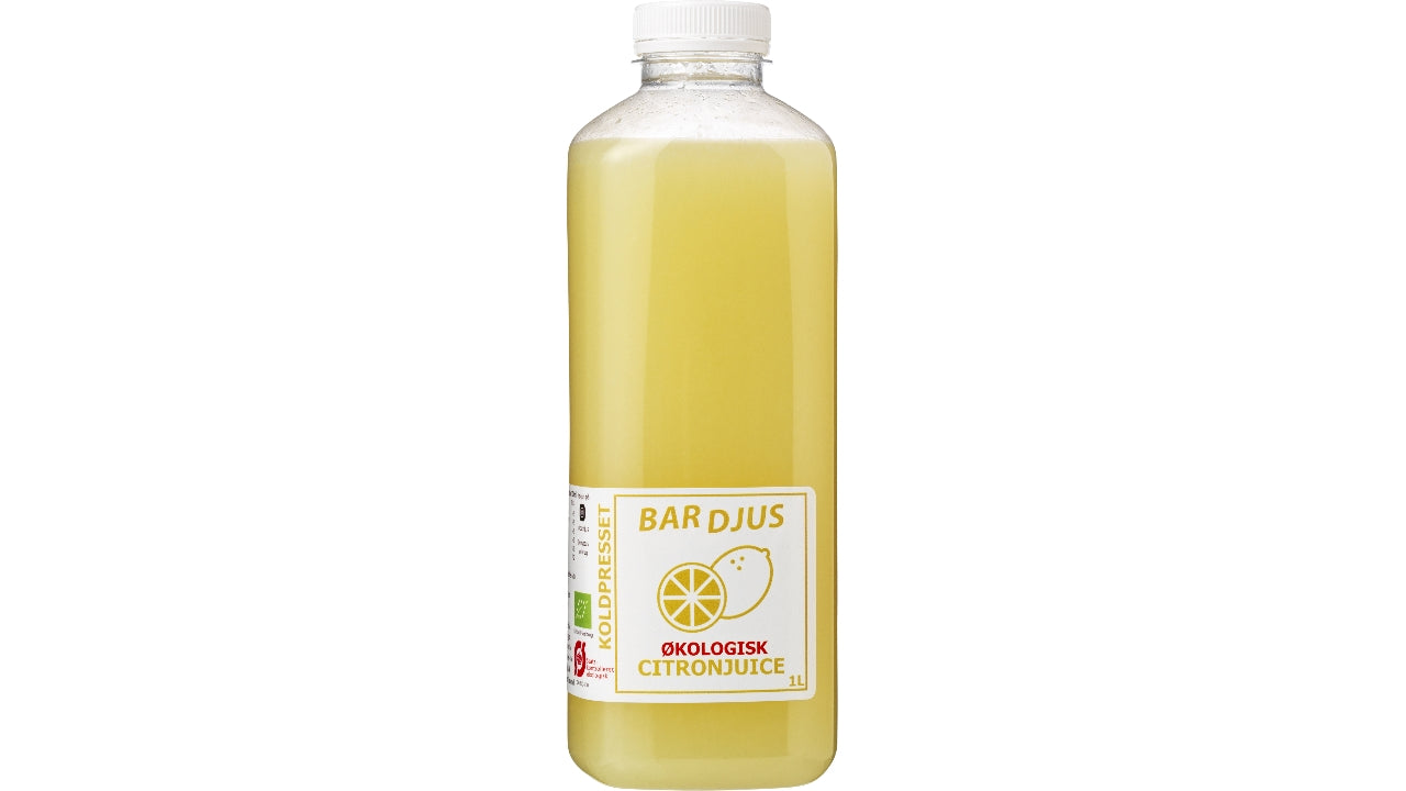 Øko Citronjuice koldpresset 1L