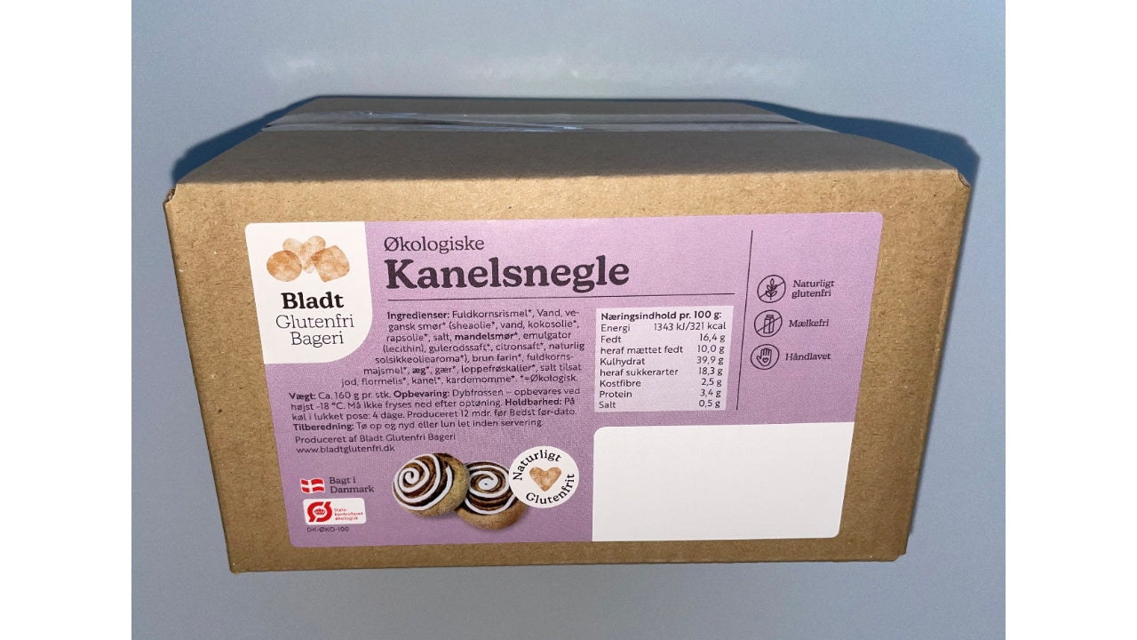 Øko Mini kanelsnegle 7x40g