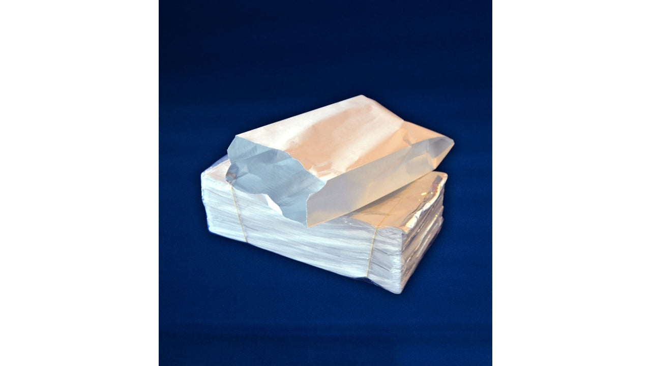 Stor varmepose 19x35cm hvid 250stk