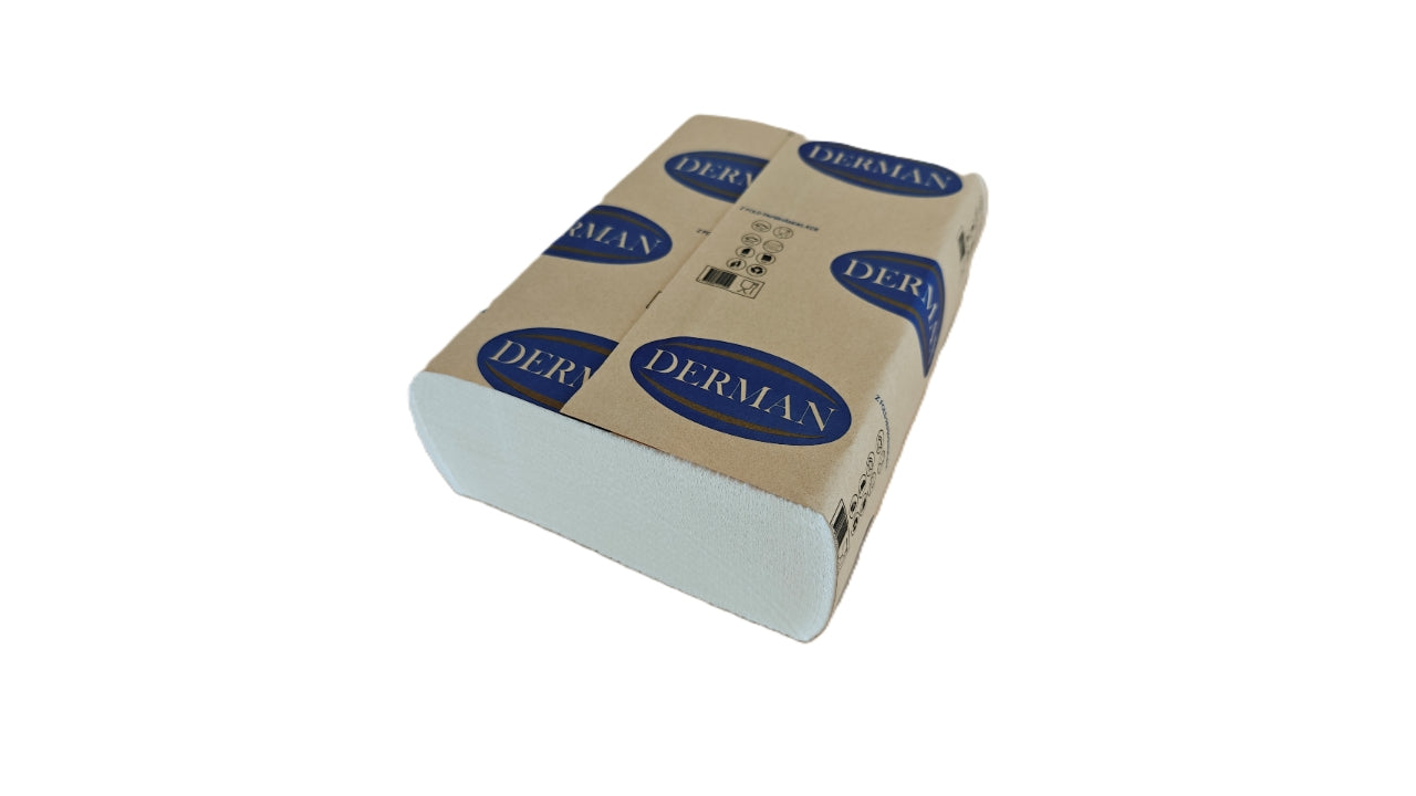 Papirshåndklæde Z-fold 20,4x23cm 200stk