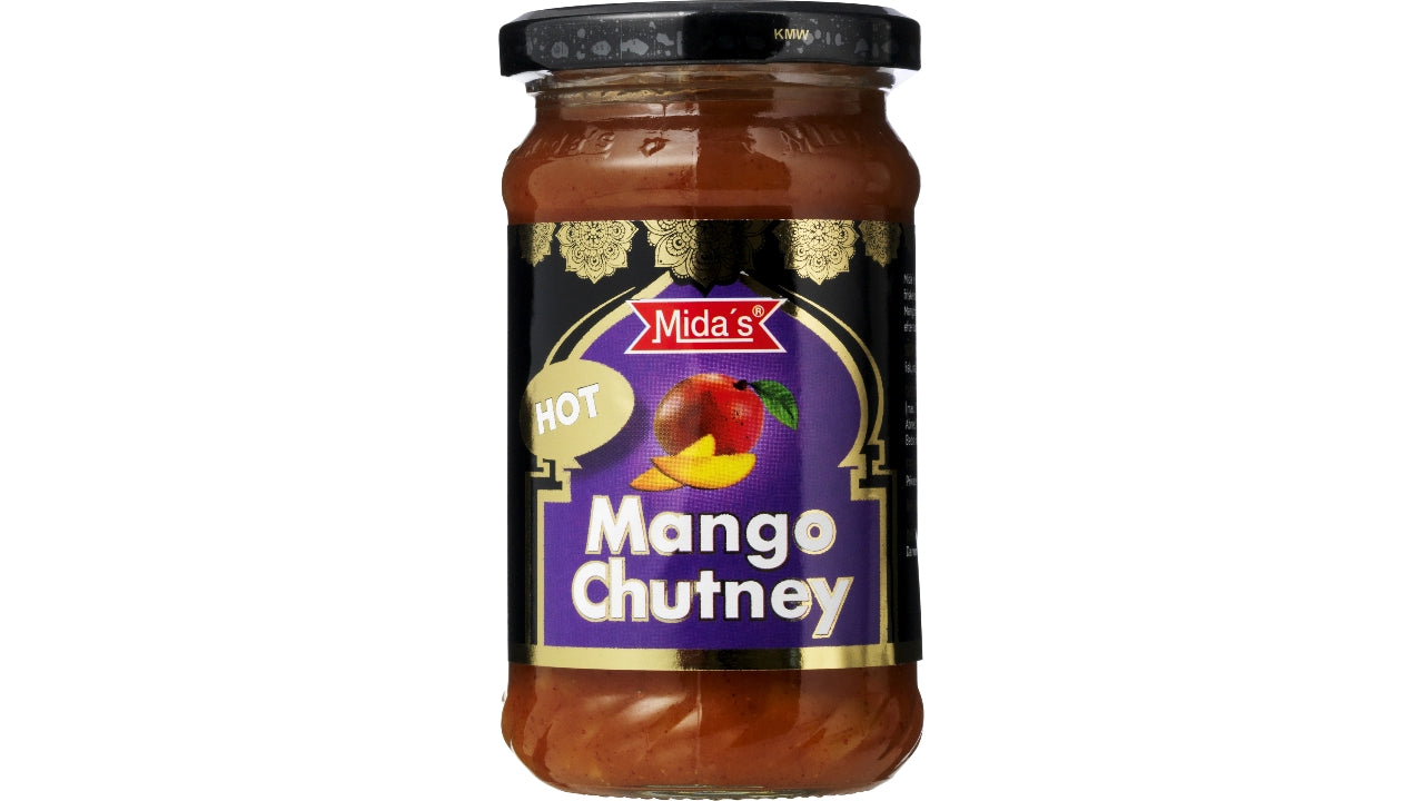 Hot mango chutney 340g