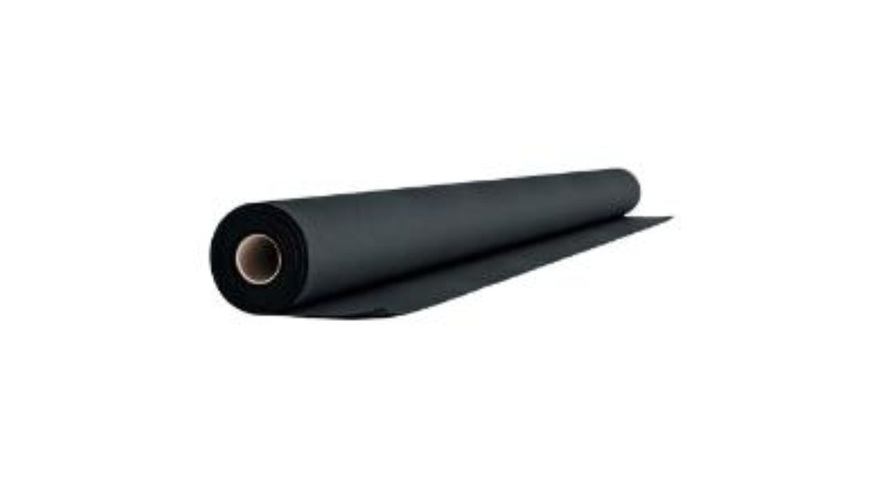 Rulledug 1,2x25m sort