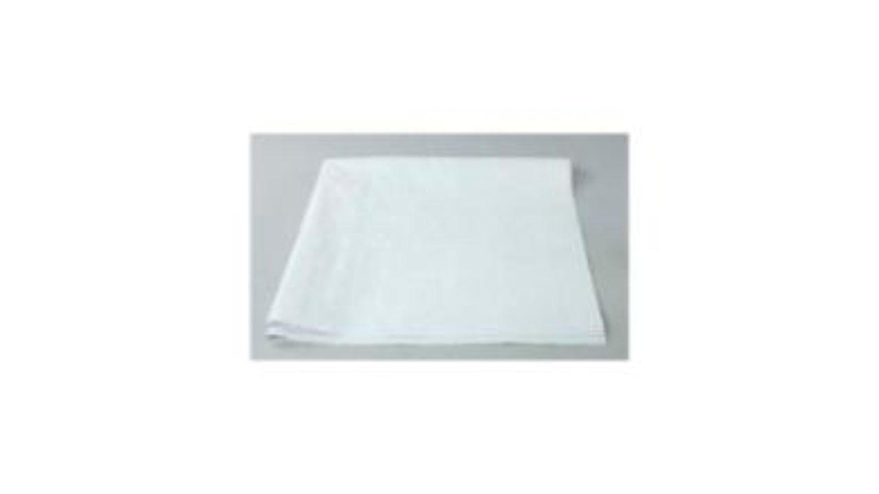 Stikdug Damask hvid 80x80cm 250stk