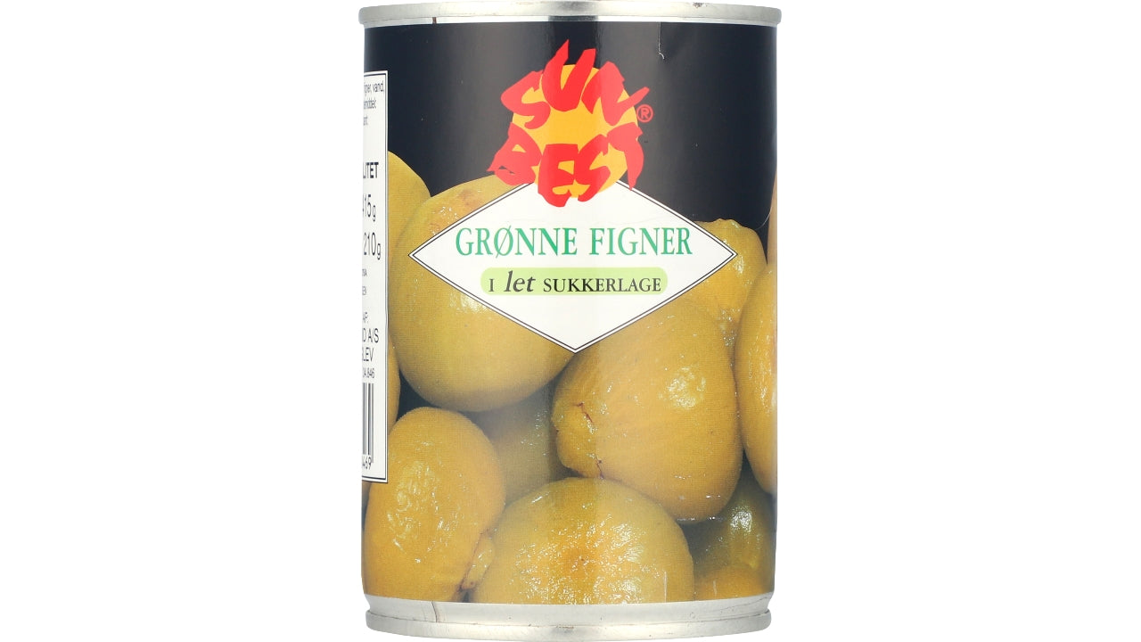 Figner syltede grønne 420g