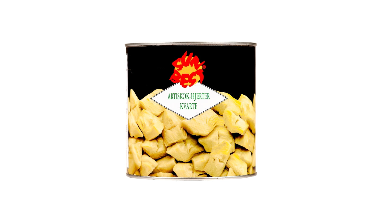 Artiskok hjerter/kvarte 2,5/1,55kg