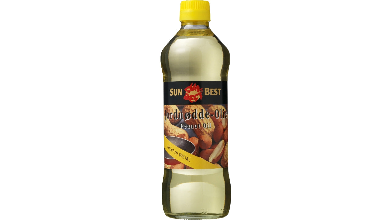 Sunbest jordnøddeolie 500ml