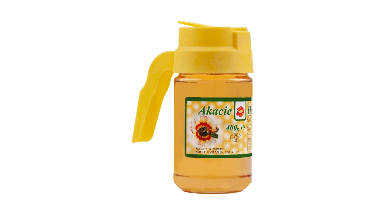 Sunbest akacie honning i hælde 400g