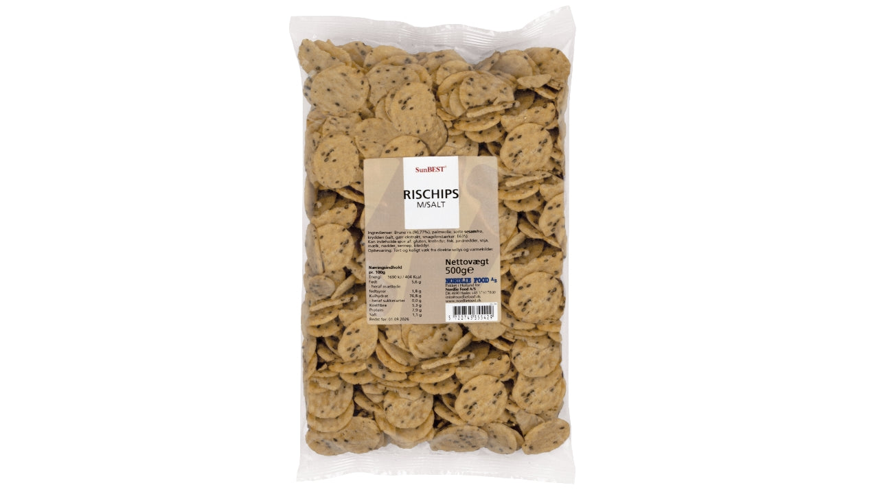 Rice Chips m/Salt 500g