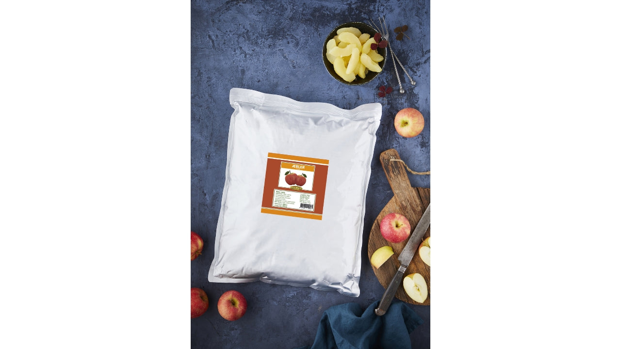 Æbler i både 5kg/4,6kg