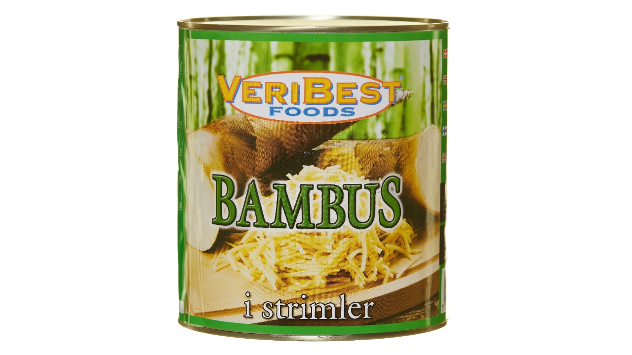 Bambusskud i strimler 2,95kg/1,8kg