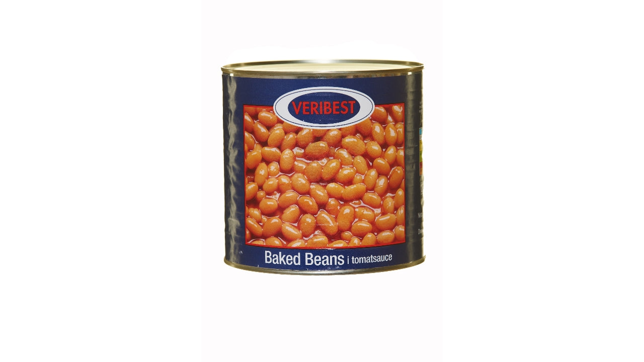 Baked beans i tomatsauce 2,6kg/1,7kg