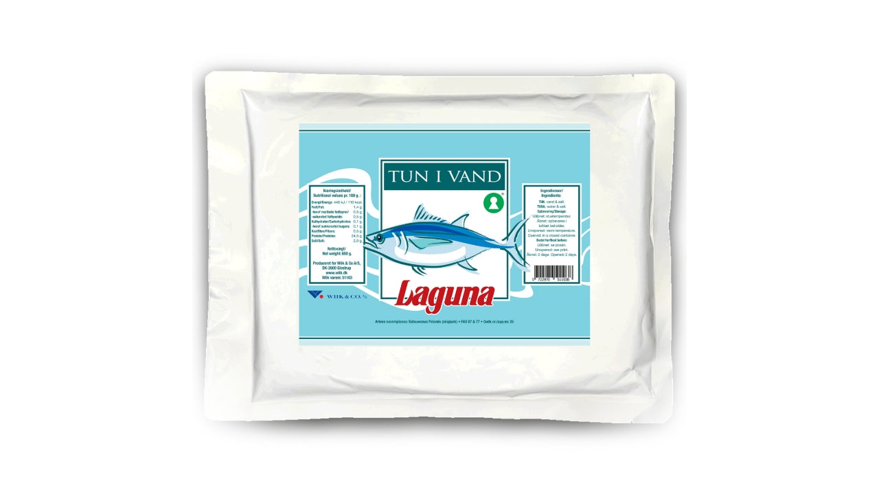 Tun i vand i pose 1kg