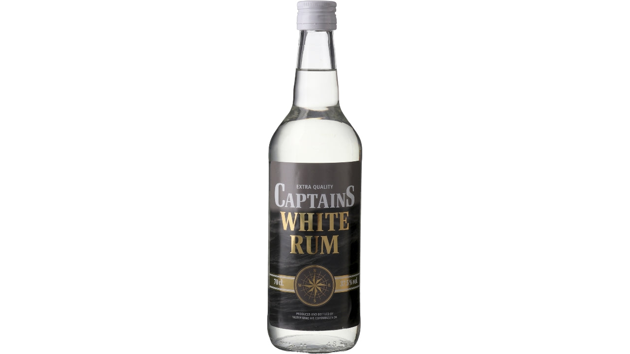 Captains white rom 37,5% 70cl
