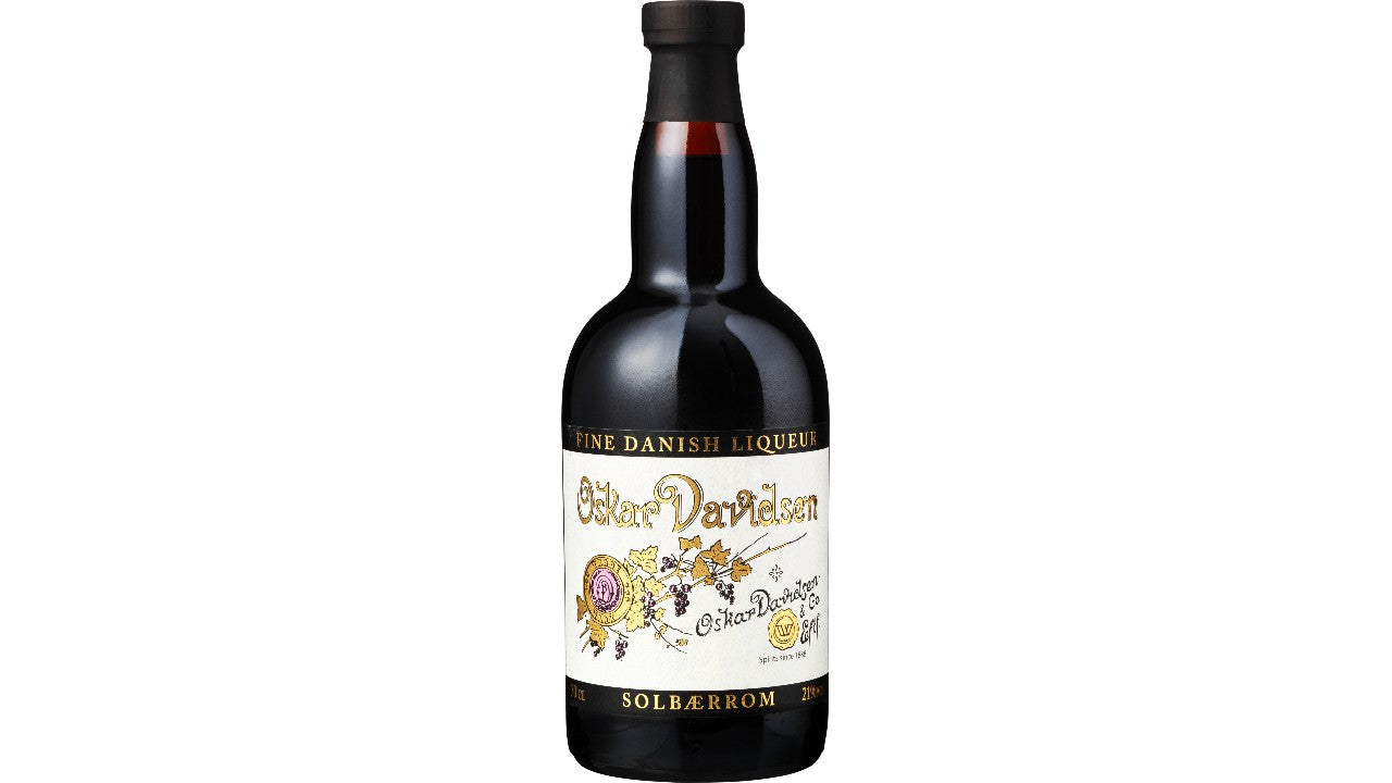 Oskar Davidsen solbærrom 70cl