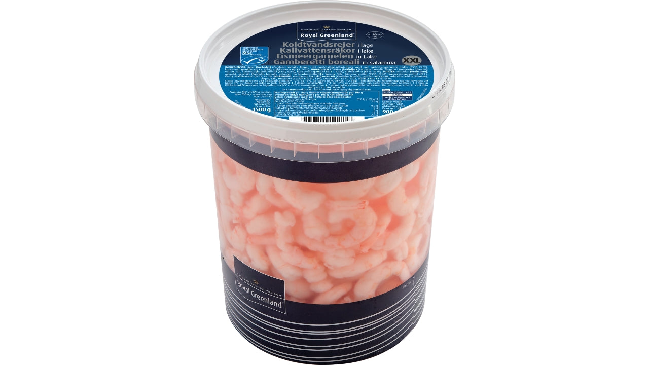 Rejer i lage luxus 90-125 1500/900g