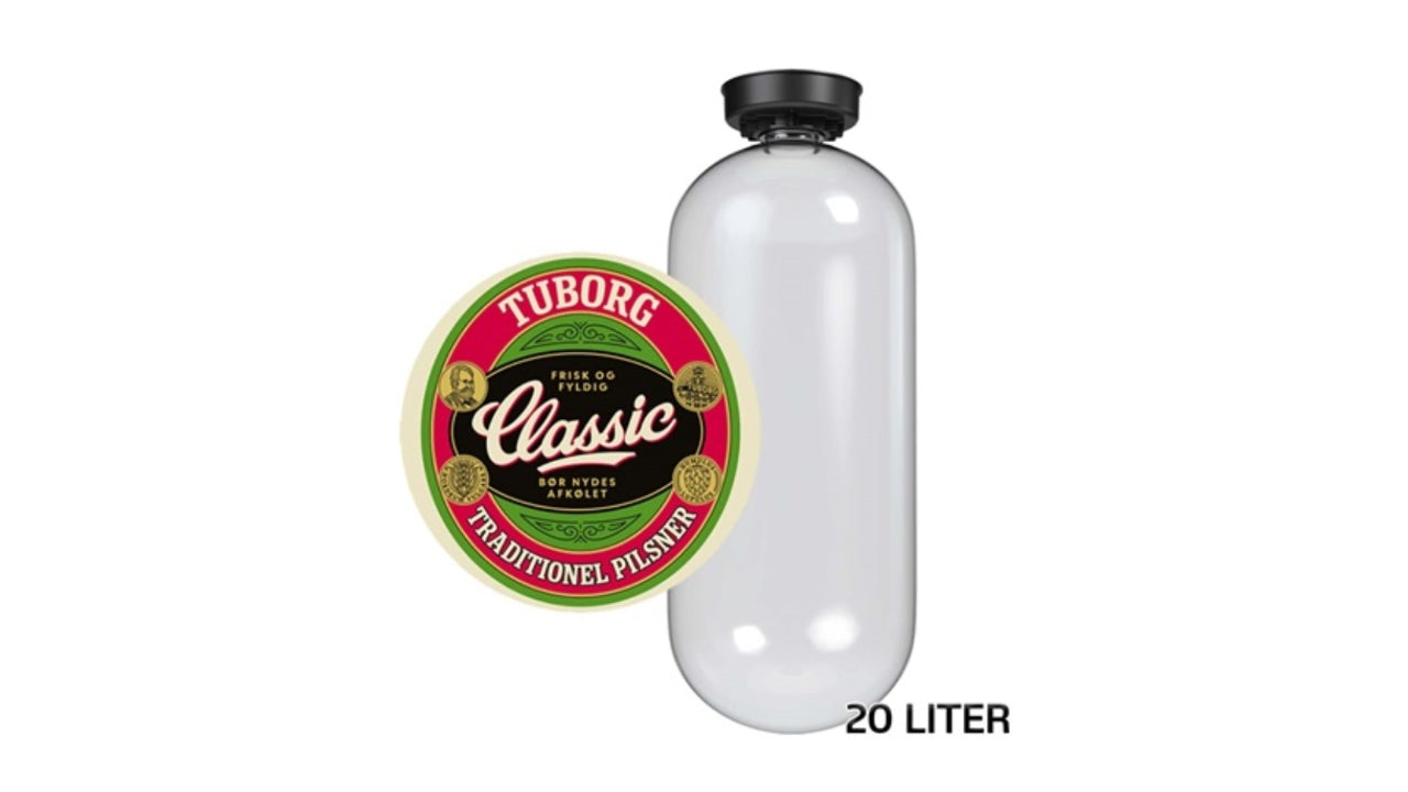 Tuborg classic 4,6% fustage  20L MD20