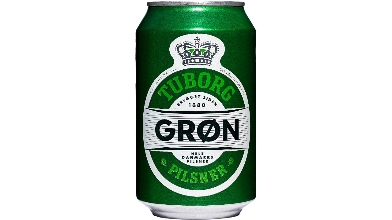 Grøn Tuborg 4x6pk 33cl