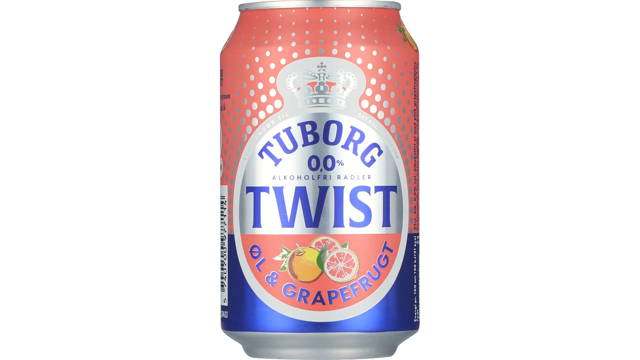 Tuborg TWIST Grapefrugt 4x6x33cl