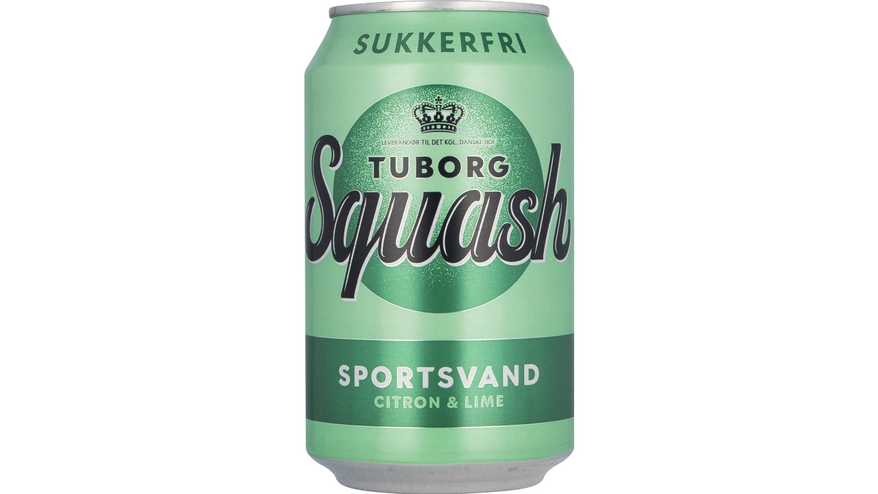 Tuborg Squash sport sukkerfri 4x6x33cl