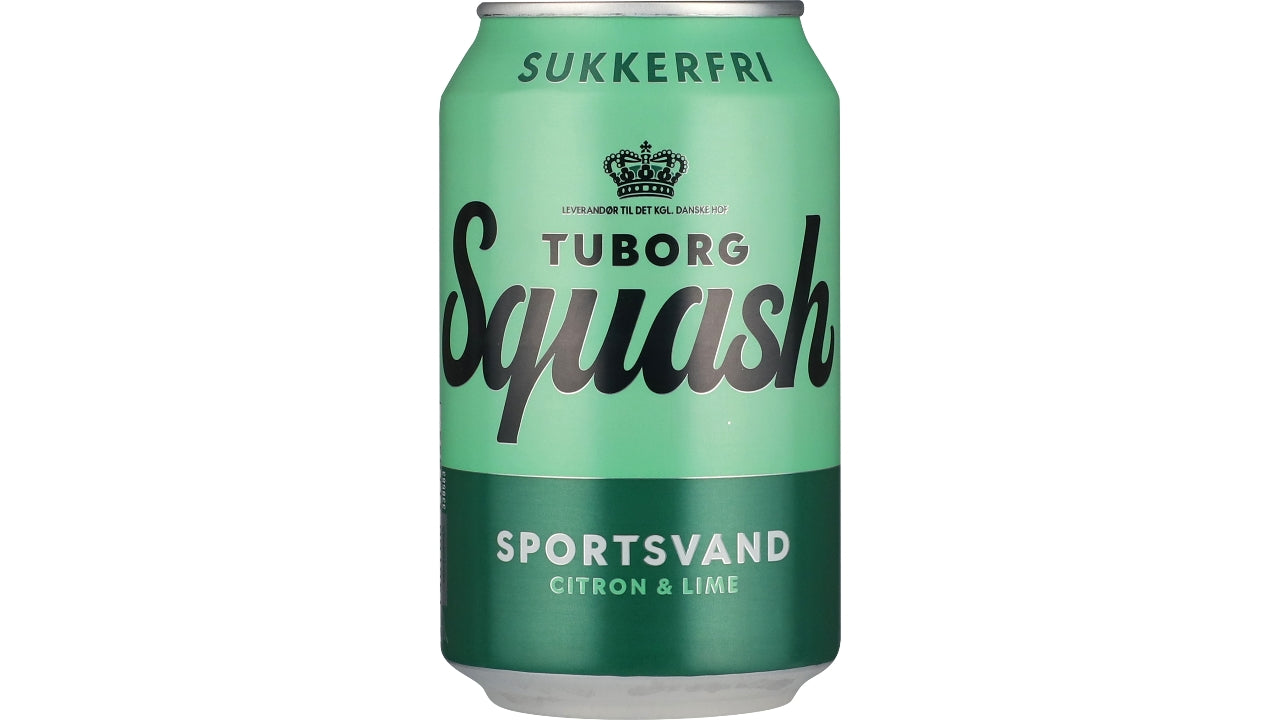 Tuborg Squash sport sukkerfri 4x6x33cl
