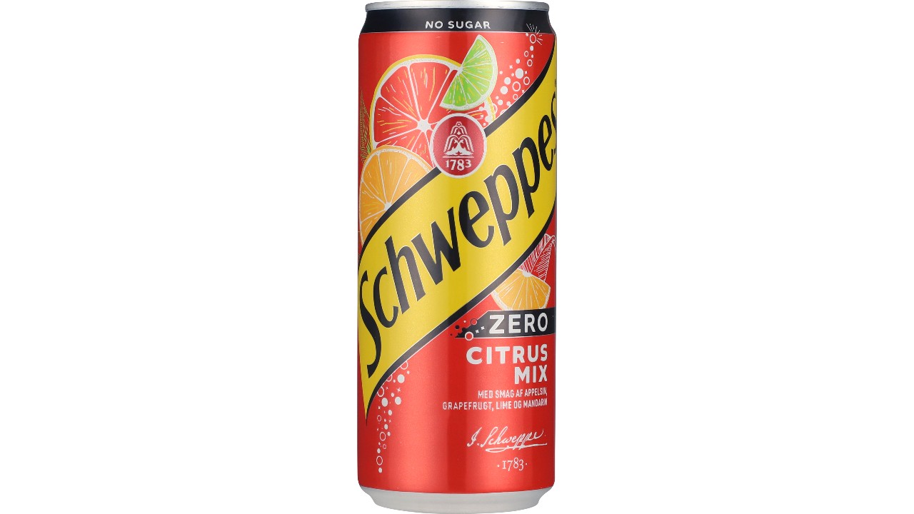 Schweppes Citrus Mix Zero 24x33cl