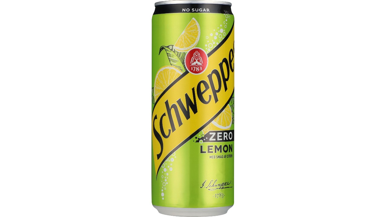 Schweppes Lemon Zero 24x33cl