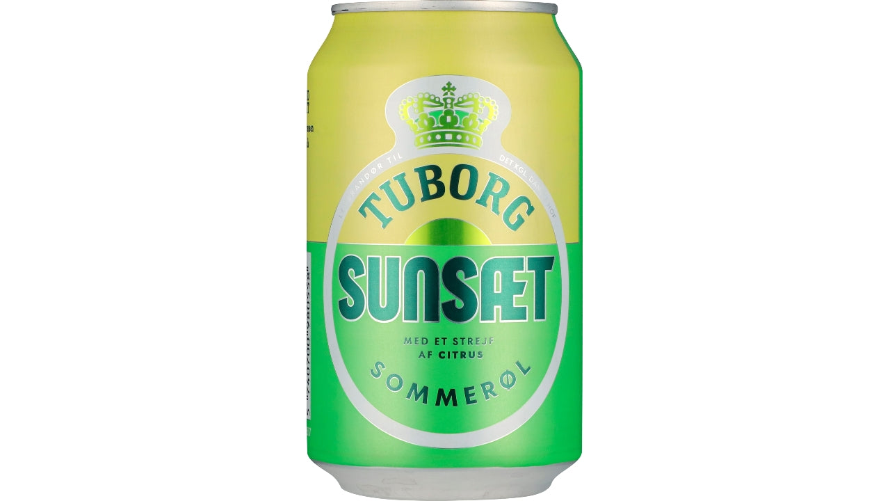 Tuborg Grøn sunsæt 4x6x33cl