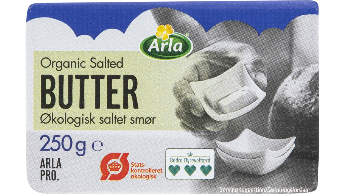 Øko Smør saltet 250g