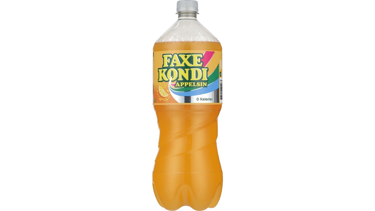 Faxe Kondi appelsin 0 kal 6x1,5L