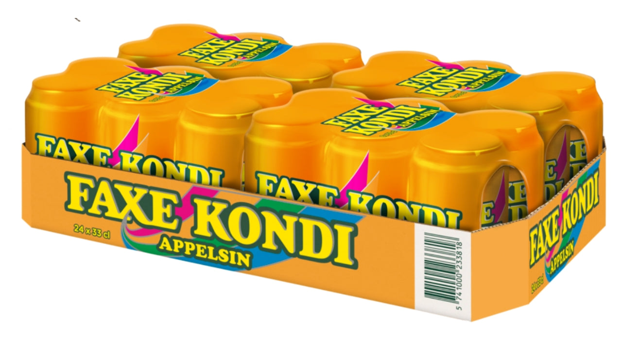 Faxe Kondi appelsin 4x6pk 33cl