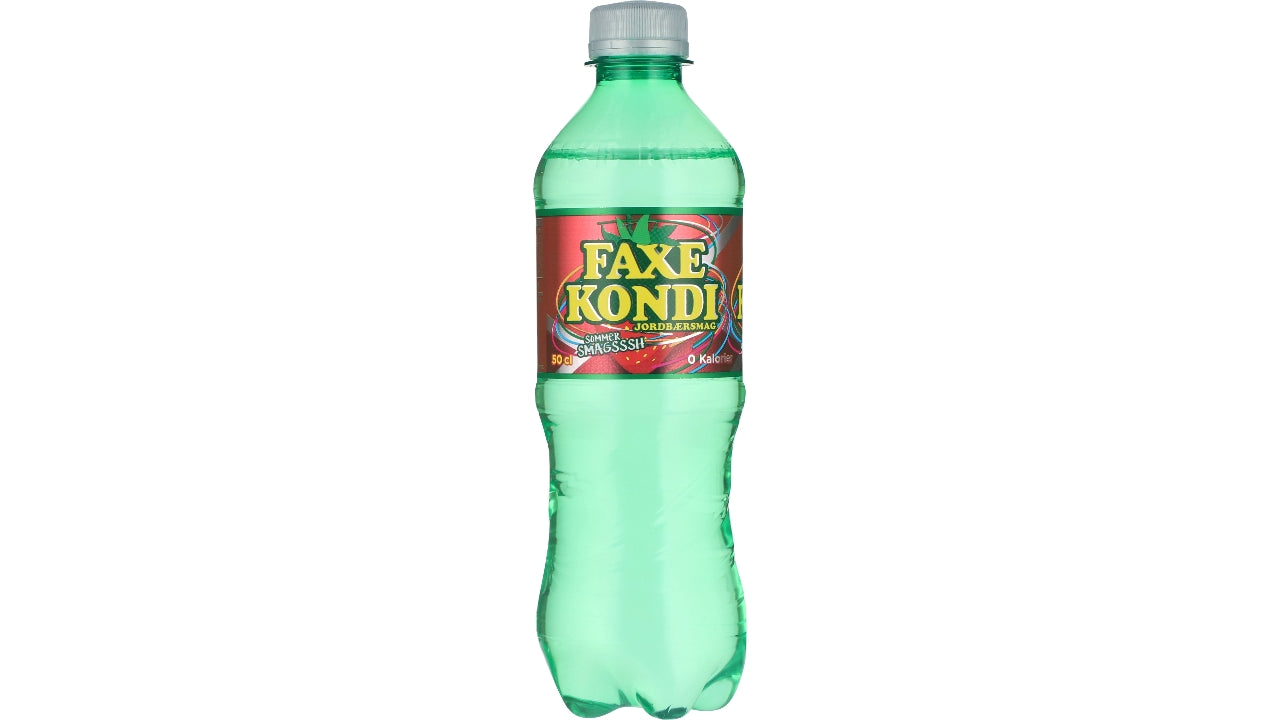 Faxe Kondi Jordbær 0 kalorier 24x50cl