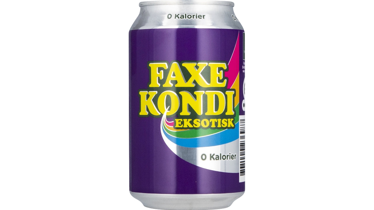 Faxe Kondi Eksotislk 0 kalorier 24x33cl