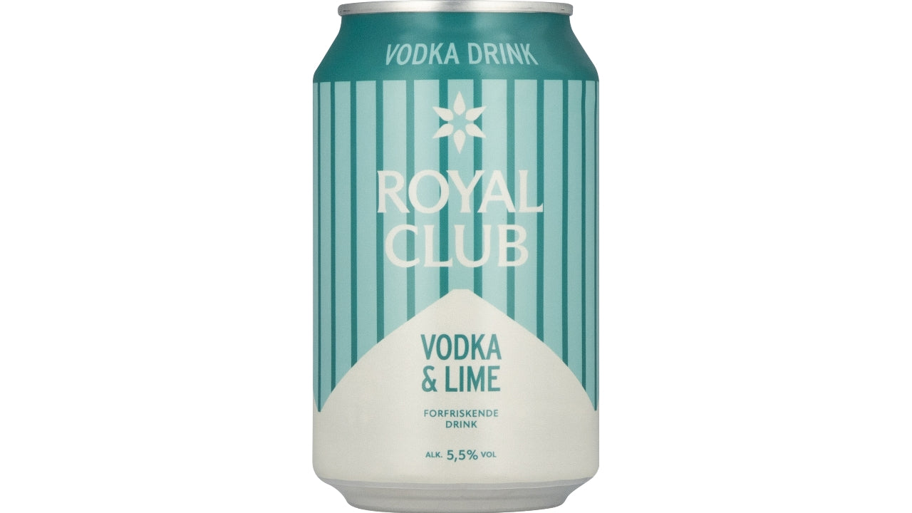 Royal Club Vodka&lime 33cl