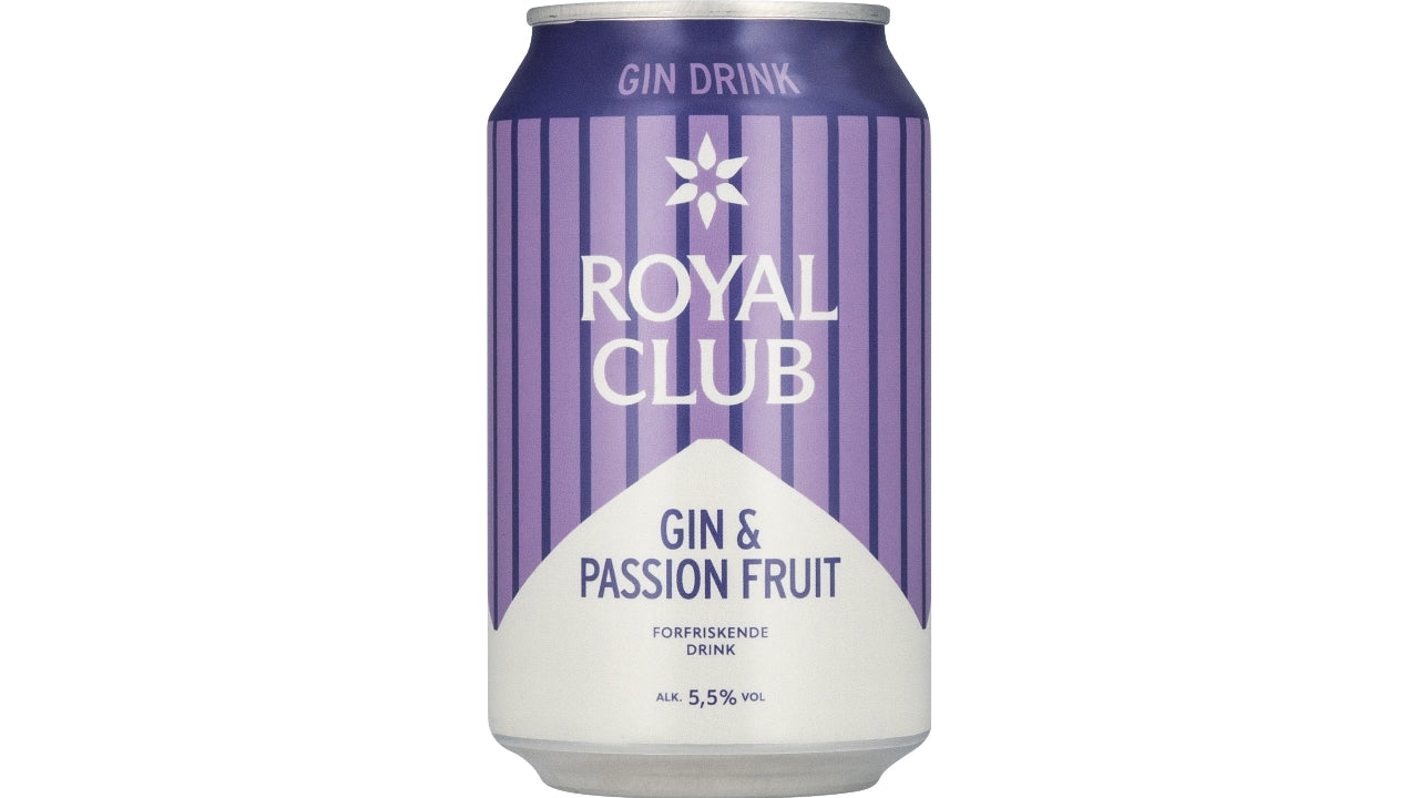 Royal Club Gin&Passionfruit 33cl