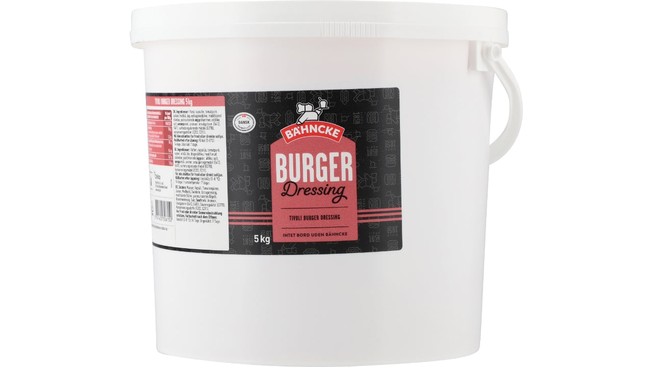 Tivoli burger dressing 5kg