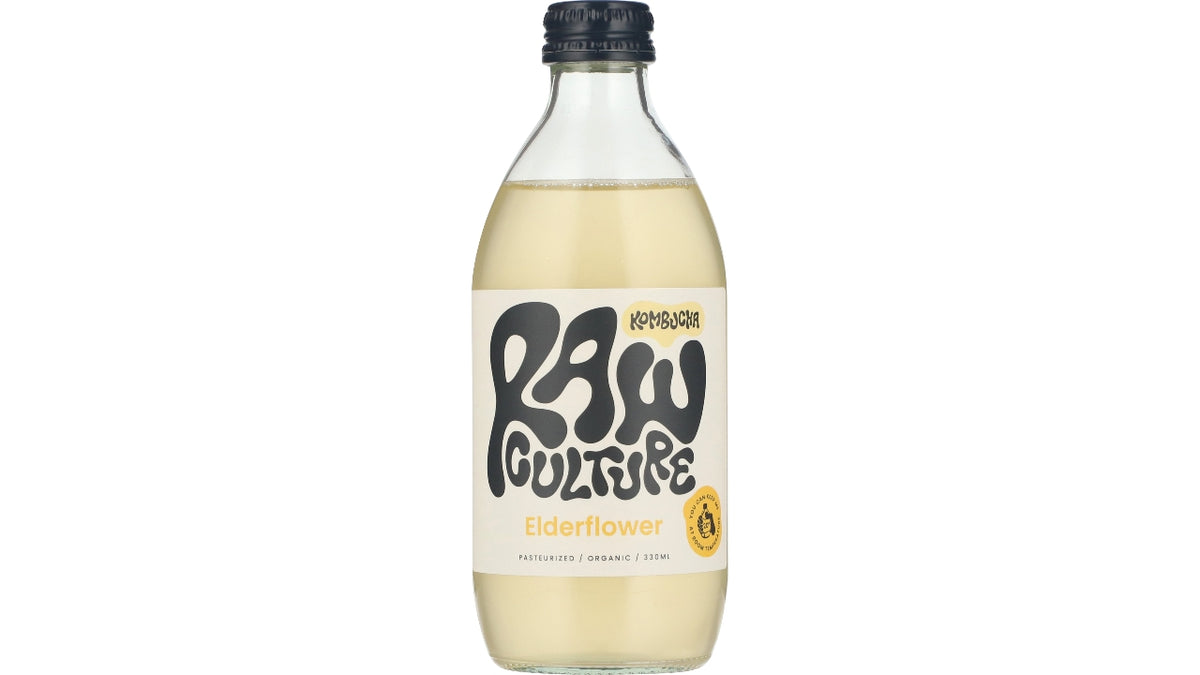 Øko Kombucha hyldeblomst 33cl