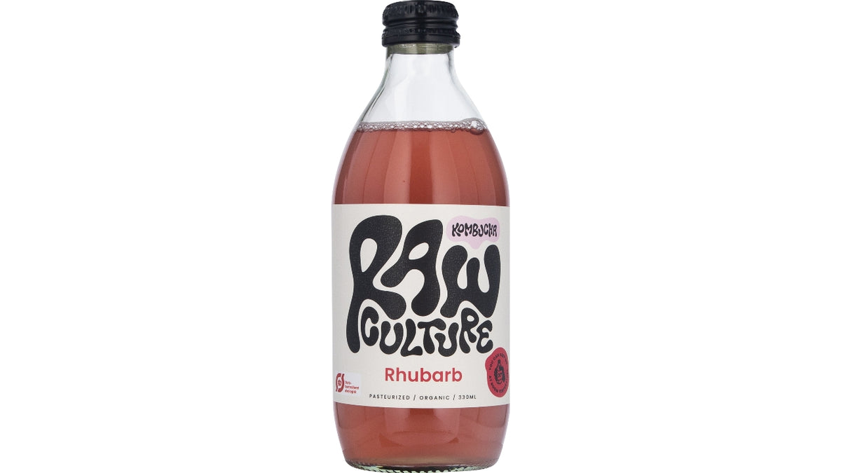 Øko Kombucha Rhbarb 33cl