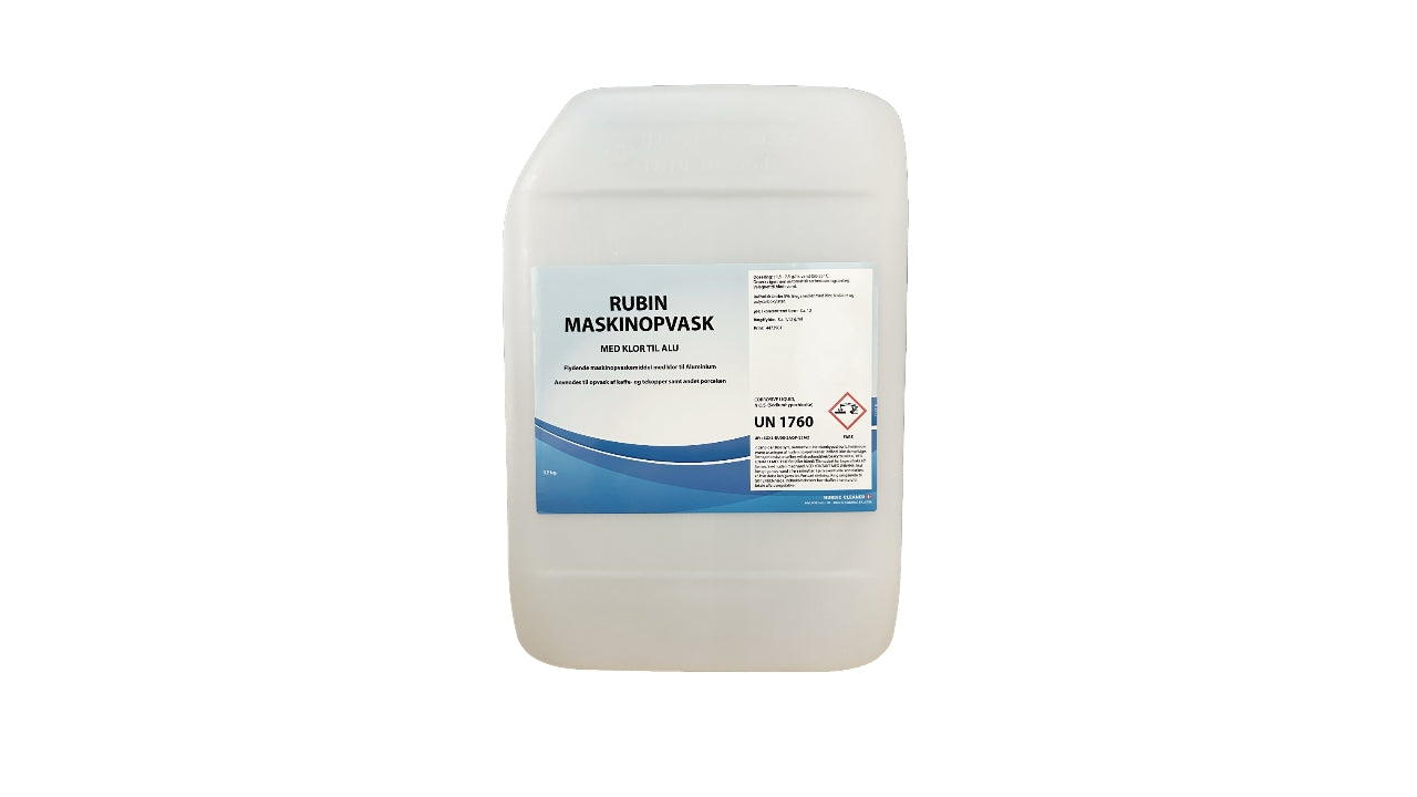 Maskinopvask m/klor 12kg