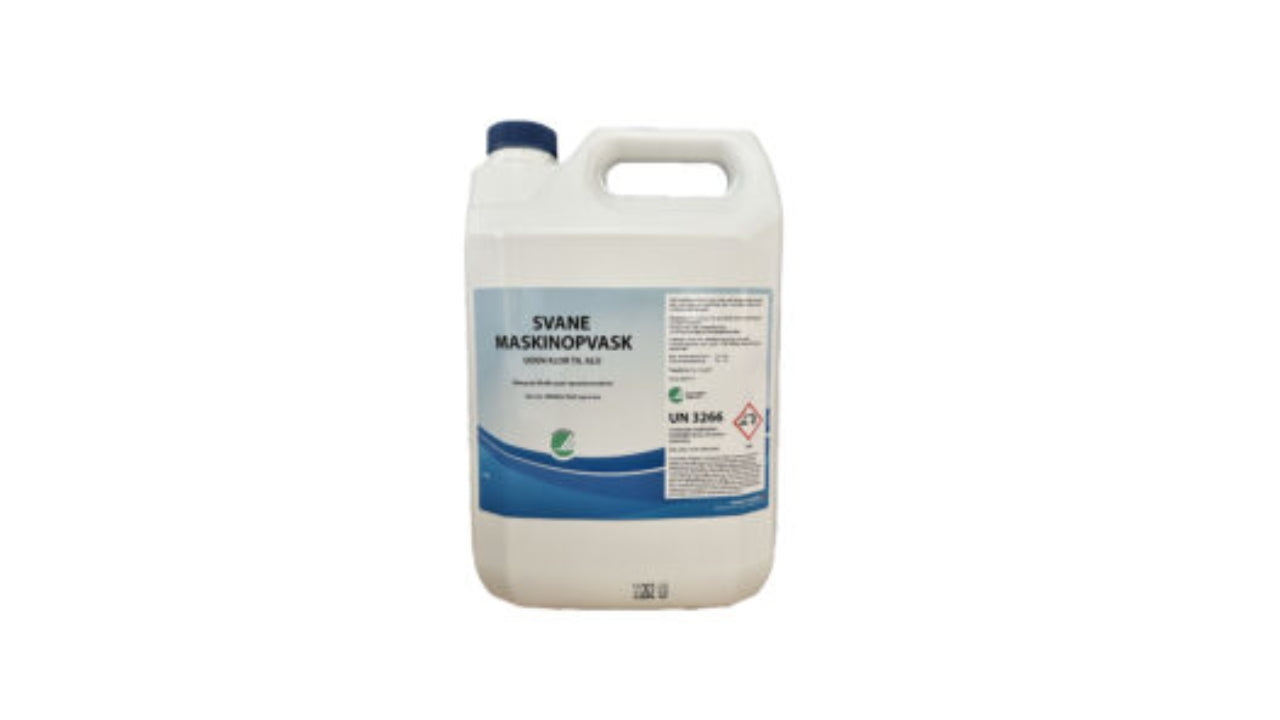 Maskinopvask u/klor Svanemærket 6kg