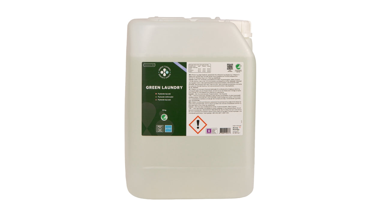 Flydende tøjvask uden parfume 10kg
