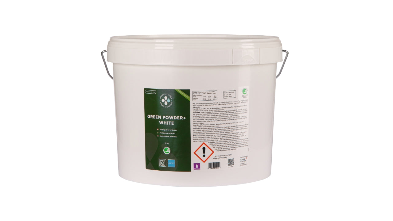 Vaskepulver hvidvask 10kg